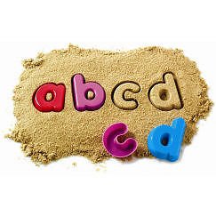 Learning Resources / Sand Molds Lowercase Alphabet