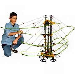 International Playthings / Medium Skyrail Suspension with Motorized Elevator by Quercetti