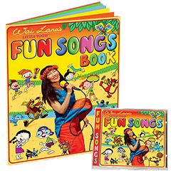 Wai Lana Yoga / Wailani's Little YogisT Fun Songs CD Lyric Book