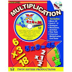 Twin Sisters Productions / Multiplication Workbook & Music CD