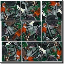 b. dazzle / Forest Animals Scramble Squares® 9-Piece Puzzle